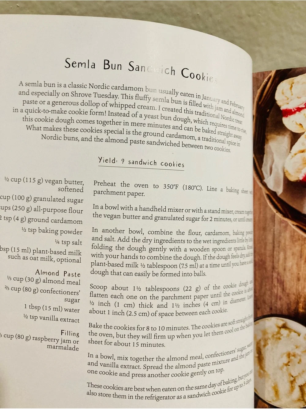 NEW Fantastic Vegan Cookies Cookbook 60 Plant-Based Treats by Tiina Strandberg